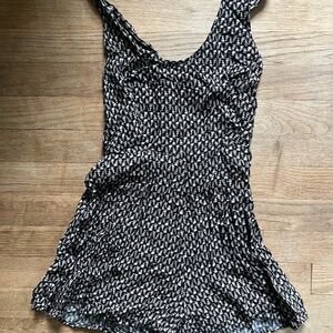 Ark & Co. Monochrome Textured Romper